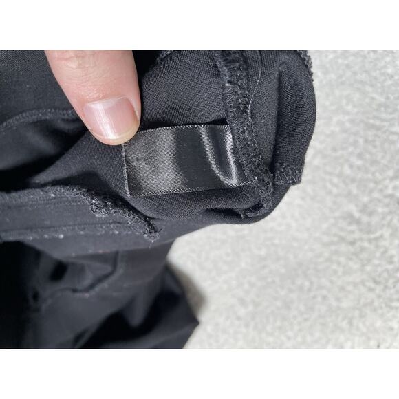 Betabrand Pants Womens Large 32x31 Black Pull-On Stretch Mid Rise Career - Picture 13 of 14